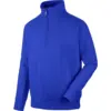 Image de Sweat de travail ¼ de zip Job + Würth MODYF bleu royal S