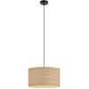 Image de Suspension À Intensité Variable 'veneer' En Bois Pour Salon & Salle À Manger