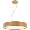 Image de Suspension À Intensité Variable 'kerio' En Bois Pour Salon & Salle À Manger