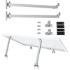 Image de Support réglable pour panneaux solaires photovoltaïques Centrale électrique pour balcon Angle d'inclinaison 30° - 60° Silbe