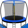 Image de Trampoline de jardin KESSER® | Rheinland GS | Trampoline pour enfants jusqu'à 150 kg | Kit complet avec filet de sécurité, échelle, couverture de bordure, poche latérale et accessoires