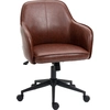 Image de Chaise de bureau Vinsetto avec fonction bascule, roulettes, hauteur réglable