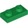 Image de 1 pièce LEGO, pièce c. 3023 en vert (vert)