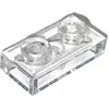 Image de 1 pièce LEGO, pièce c. 3023 en Trans (Trans Clear)