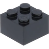 Image de 25 pièces LEGO, pièce c. 3003 en noir
