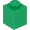 Image de 25 pièces LEGO, pièce c. 3005 en vert (Green)