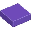 Image de 250 pièces LEGO, pièce c. 3070 en violet foncé