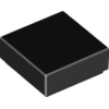 Image de 50 pièces LEGO, pièce c. 3070 en noir