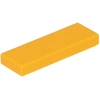 Image de 250 pièces LEGO, pièce c. 63864 en orange clair