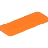 Image de 100 pièces LEGO, pièce c. 63864 en orange