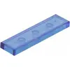 Image de 1x carreau 1x4, bleu foncé transparent
