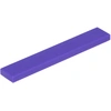 Image de 1 pièce LEGO, pièce c. 6636 en violet foncé