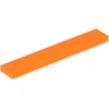 Image de 50 pièces LEGO, pièce c. 6636 en orange