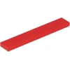 Image de 25 pièces LEGO, pièce c. 6636 en rouge