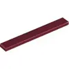 Image de 25 pièces LEGO part c. 4162 en rouge foncé