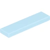 Image de Lego® 50 pièces 2431 carreaux Tiles 1x4 Part Basic Panel 50 Clair Aqua