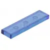 Image de Lego® 50 pièces 2431 Carreaux Tiles 1x4 Part Basic Panel 50 Trans - Bleu foncé