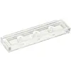 Image de Lego® 50 pièces 2431 Carreaux Tiles 1x4 Part Basic Panel 50 Trans - Transparent