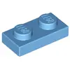 Image de Lego® 1x 1x2 Plaques 3023 - Plaque Bleu Moyen - Medium Blue