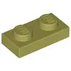 Image de Lego® 1x 1x2 Plaques 3023 - Plaque Vert Olive - Olive Green