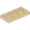 Image de Lego® 10 pièces 3020 Plaques 2x4 Part Basic 10 Beige