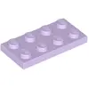 Image de Lego® 1 pièce 3020 Plaques 2x4 Part Basic 1 Lavande