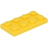 Image de Lego® 50 pièces 3020 Plaques 2x4 Part Basic 50 Jaune