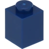 Image de Lego® 100 pièces 3005 Brick 1x1 Part Basic Bricks 100 Bleu foncé