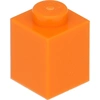 Image de Lego® 10 pièces 3005 Brick 1x1 Part Basic Bricks 10 Orange