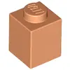 Image de Lego® 1 pièce 3005 Brick 1x1 Part Basic Bricks 1 Nougat