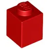 Image de Lego® 1 pièce 3005 brique 1x1 partie briques de base 1 rouge