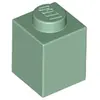 Image de Lego® 1 pièce 3005 Brick 1x1 Part Basic Bricks 1 Sand Green
