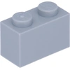 Image de Lego® 100 pièces 3004 Brick 1x2 Part Basic Bricks 100 Gris clair