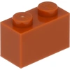 Image de Lego® 10 pièces 3004 Brick 1x2 Part Basic bricks 10 Dark Orange