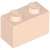 Image de Lego® 10 pi ¨ces 3004 Brick 1x2 Part Basic bricks 10 Helles Nougat
