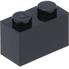 Image de Lego® 10 pièces 3004 Brick 1x2 Part Basic Bricks 10 Noir