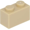 Image de Lego® 1 pièce 3004 Brick 1x2 Part Basic Bricks 1 Beige