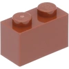 Image de Lego® 1 pièce 3004 Brick 1x2 Part Basic Bricks 1 Red Brown