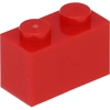 Image de Lego® 50 pièces 3004 Brick 1x2 Part Basic Bricks 50 Red