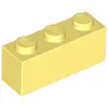 Image de Lego® 1 pièce 3622 Brick 1x3 Part Basic Bricks 1 Light Light Yellow