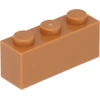 Image de Lego® 1 pièce 3622 Brick 1x3 Part Basic Bricks 1 Middle Nougat