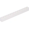 Image de Lego® 250 pièces 6112 Brick 1x12 Part Basic Bricks 250 White