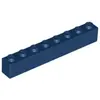 Image de Lego® 1 pièce 3008 Brick 1x8 Part Basic bricks 1 dark blue