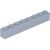 Image de Lego® 1 pièce 3008 Brick 1x8 Part Basic Bricks 1 Clair Gris Bleuâtre