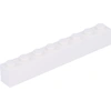 Image de Lego® 50 pièces 3008 Brick 1x8 Part Basic Bricks 50 White