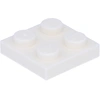 Image de Lego® 2x2 panneaux 3022 - 1 pièce blanc