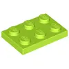 Image de Lego® 2x3 panneaux 3021 - 1 pièce Lime