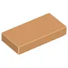 Image de Lego® 1x2 carreaux 3069 - 10 pièces Nougat moyen