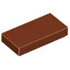 Image de Lego® 1x2 carreaux 3069 - 10 pièces rouge-brun