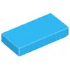 Image de Lego® 1x2 carreaux 3069 - 1 pièce bleu azur foncé